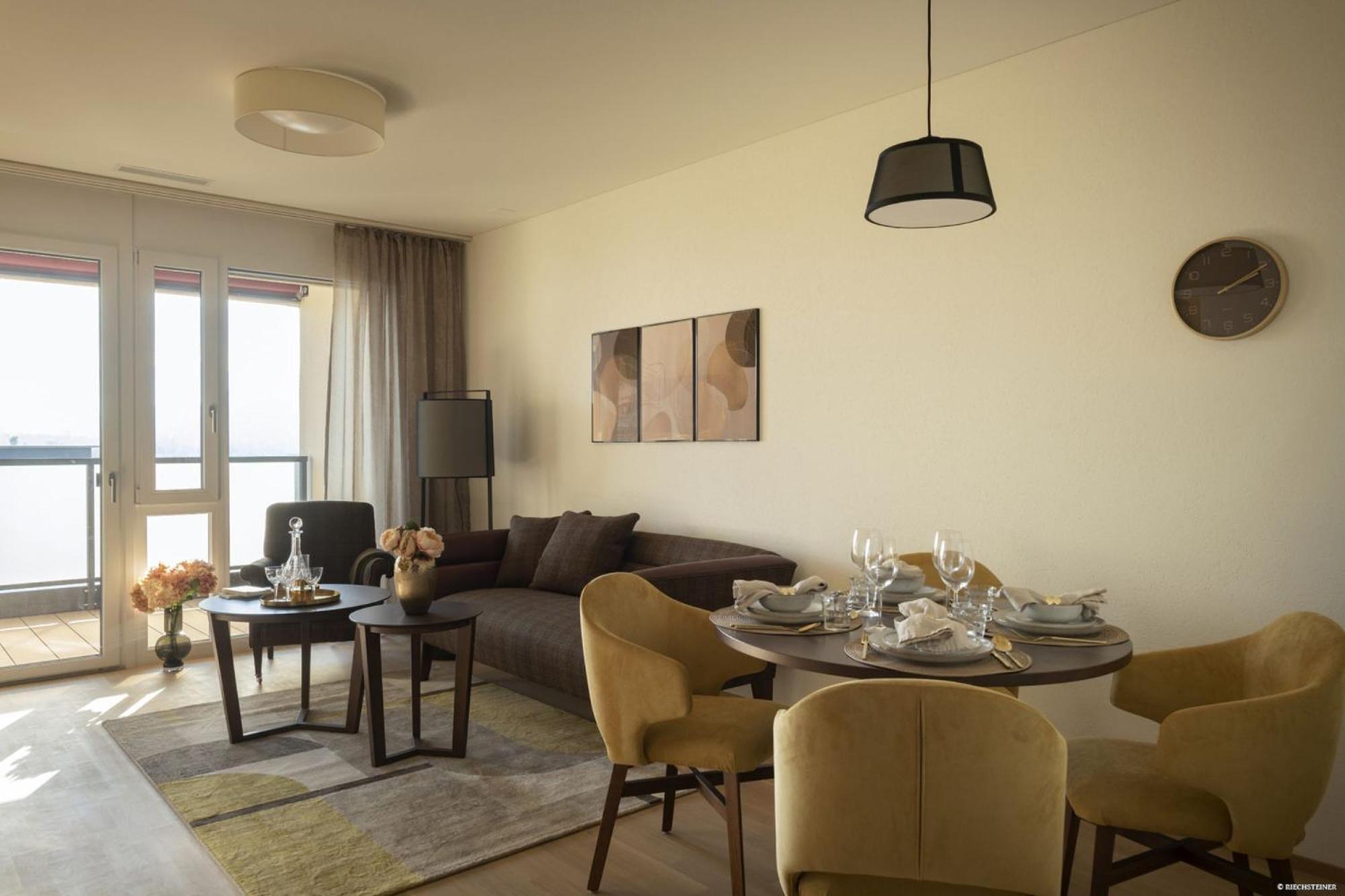 Senevita Dorfmatt Ferienwohnungen Und Apartments Munsingen Bagian luar foto